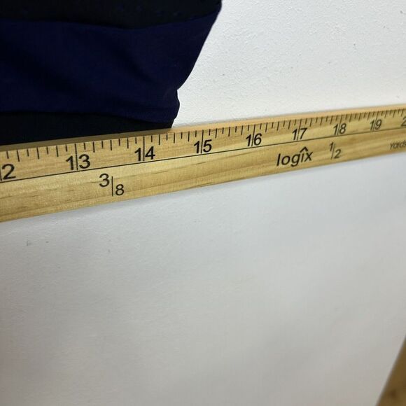 ATHLETA‎ Bonaire Bikini Top Laser Cut Sports Bra Seamless Black Wirefree Sz M - Picture 8 of 9